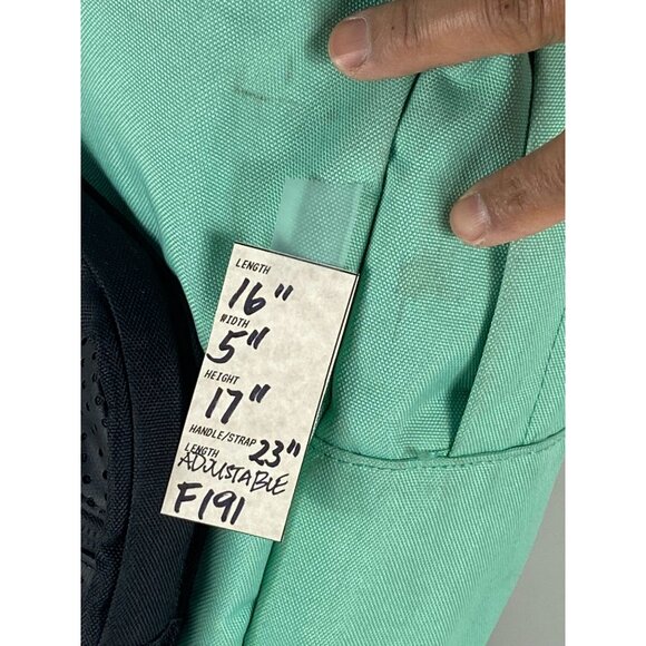 Herschel Supply Pop Quiz Lucite Green With Laptop Compartment Backpack F191 - Picture 8 of 8